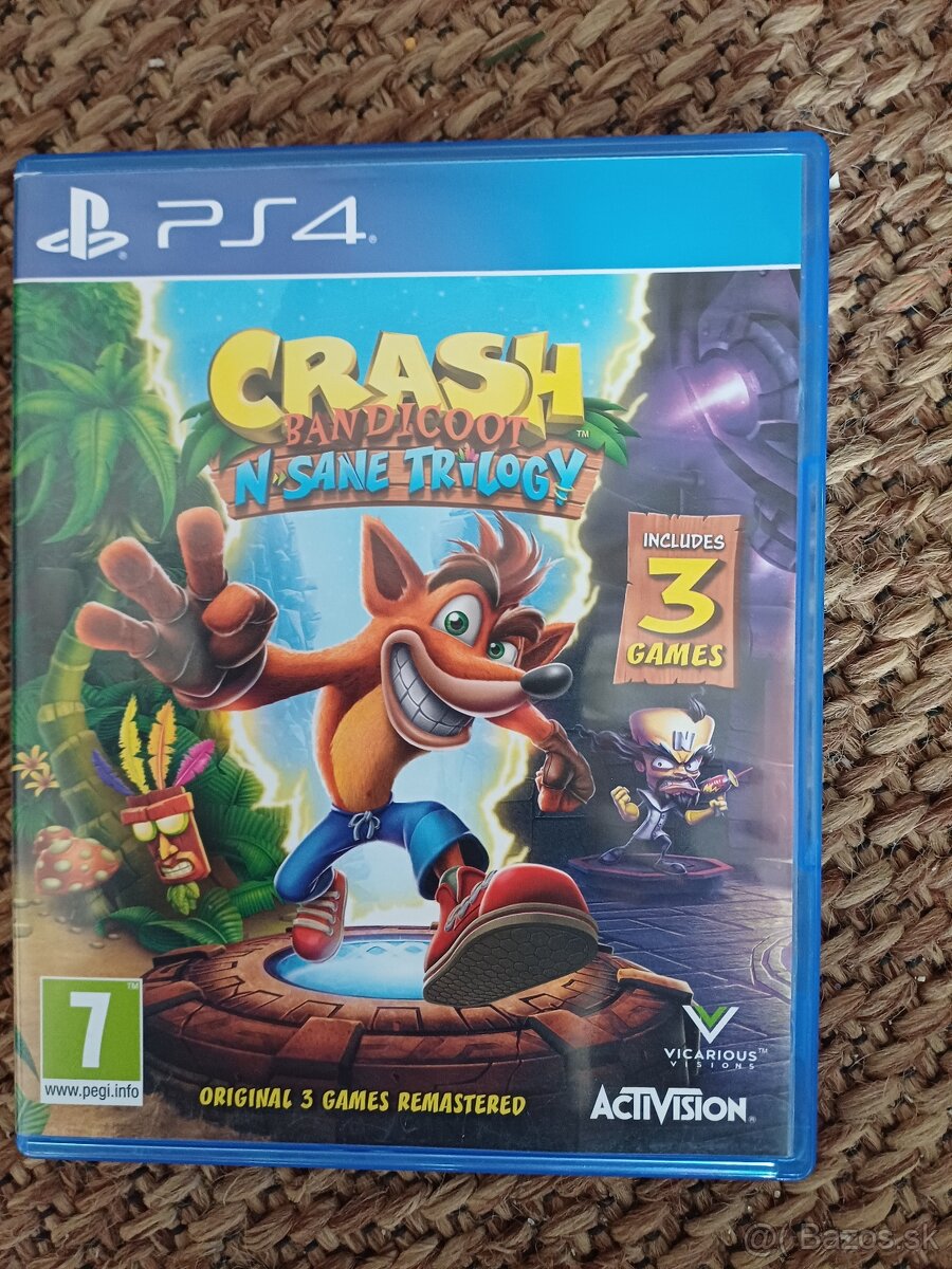 Ps4 crash bandicoot trilogy