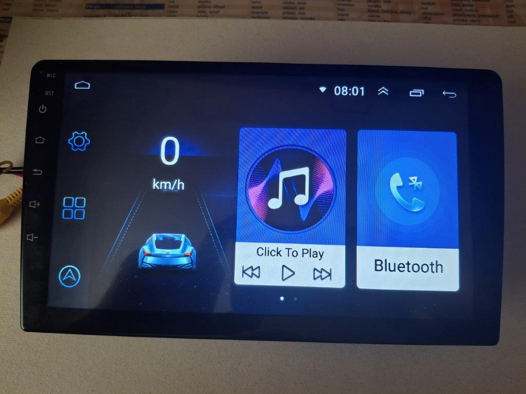 9“ Android Auto s cúvacou kamerou