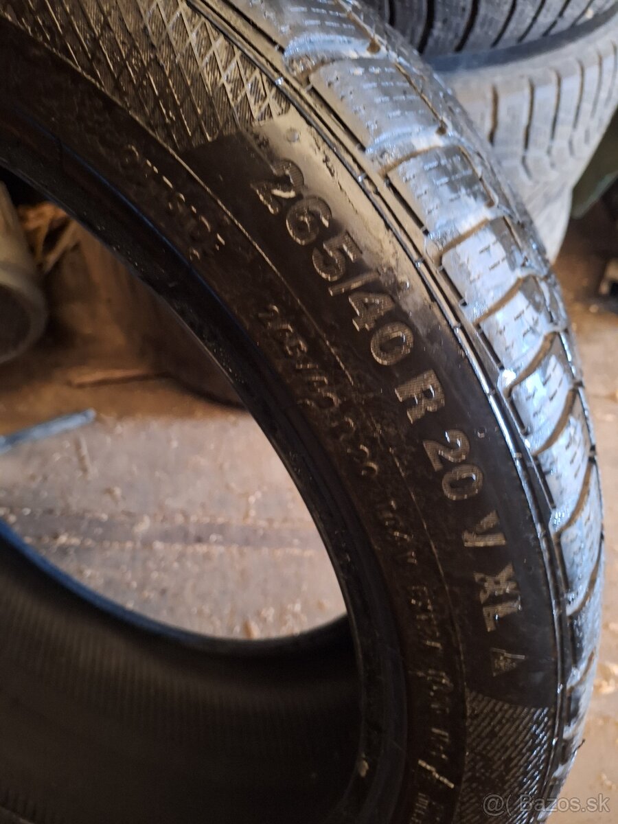 Zimne pne Continental wintercontact 265/40 R20