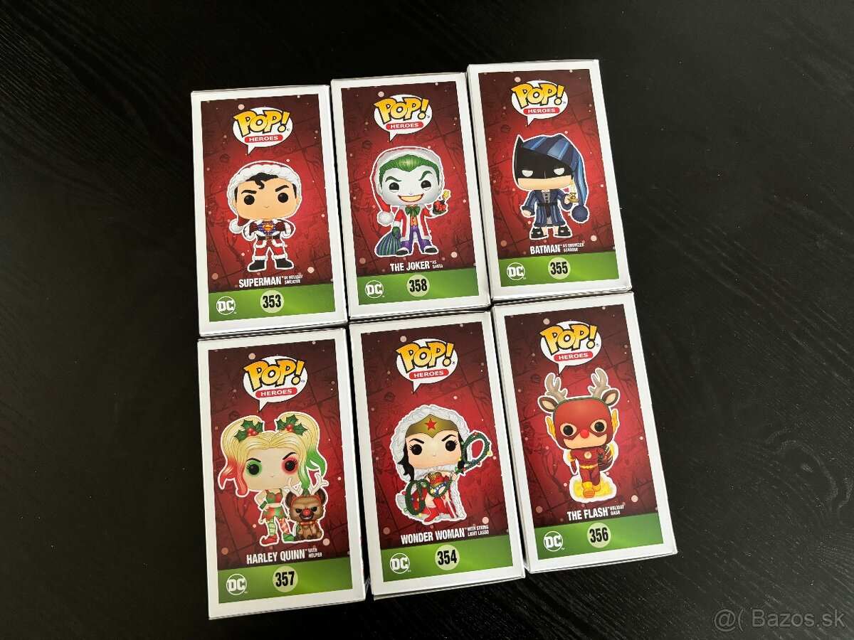 Funko POP DC komplet vianocny set