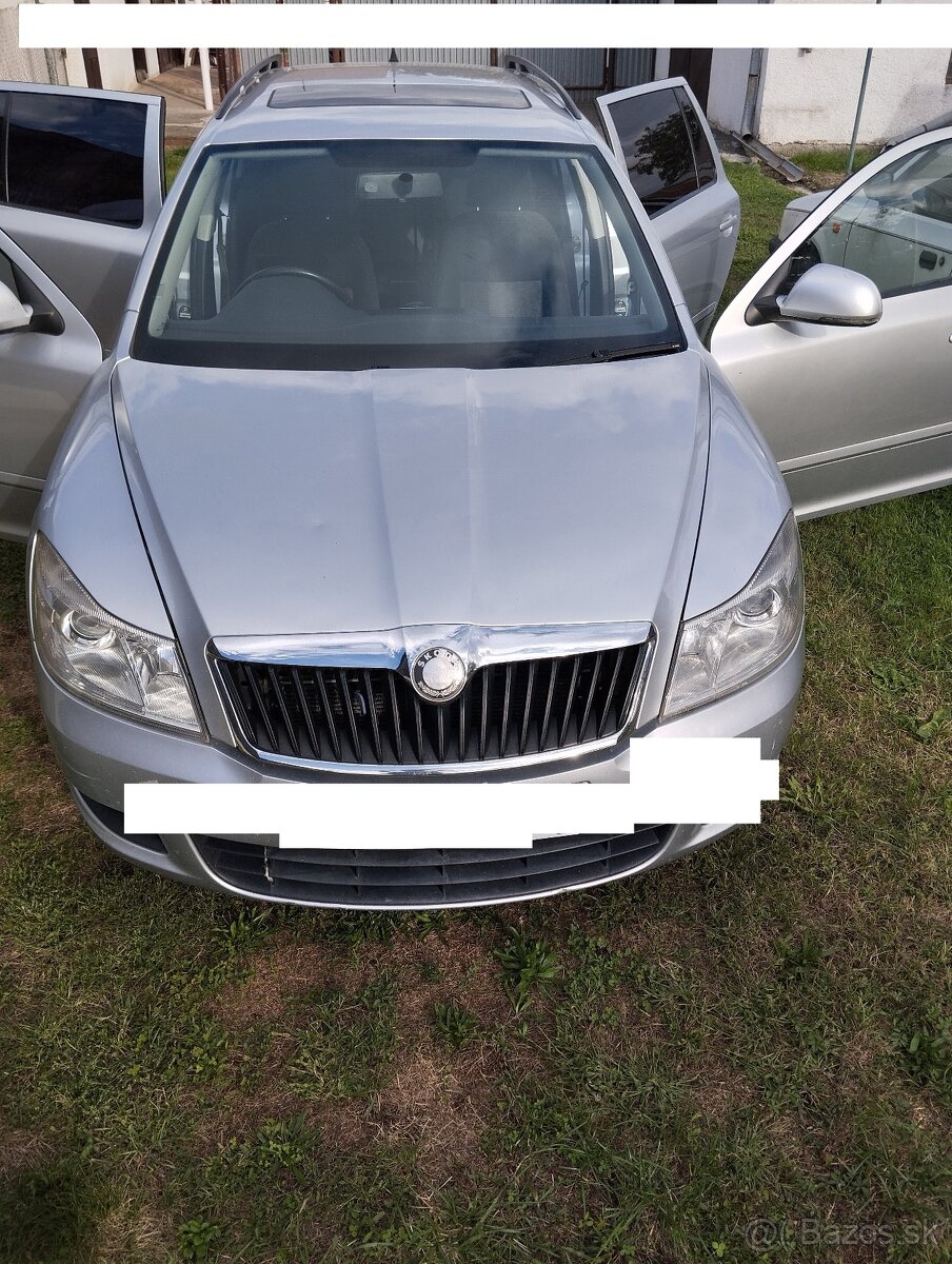 predam blatniky na škoda octavia 2 facelift strieborna 2010