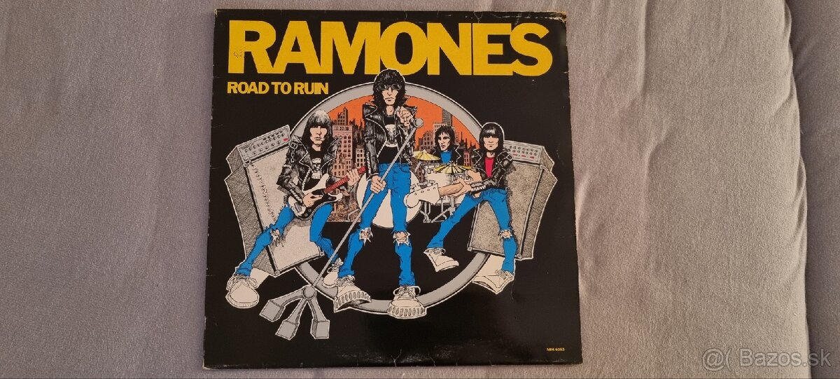 Predám lp Ramones-road to run U.K press