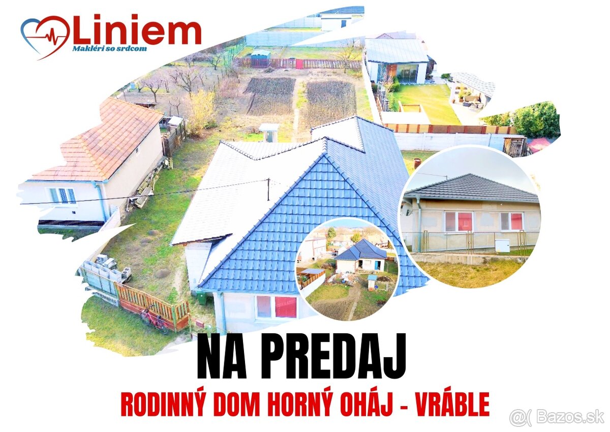 Rodinný dom na predaj – Vráble, Horný Oháj