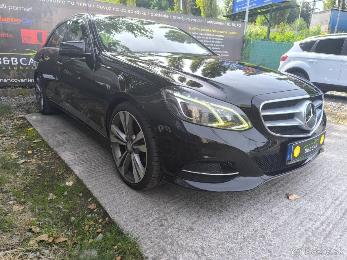 Mercedes-Benz E trieda Sedan 350 BlueEFFICIENCY Avantgarde 4