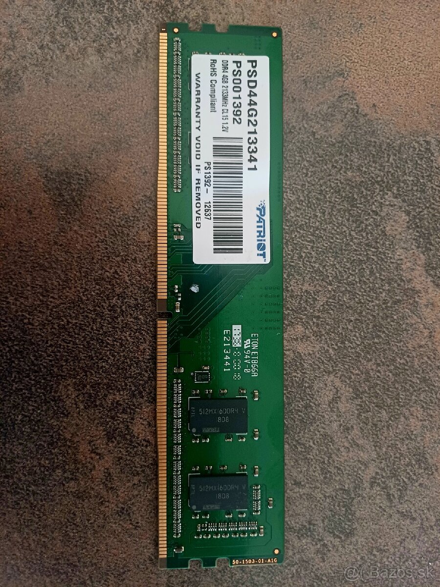 RAM patriot 4gb