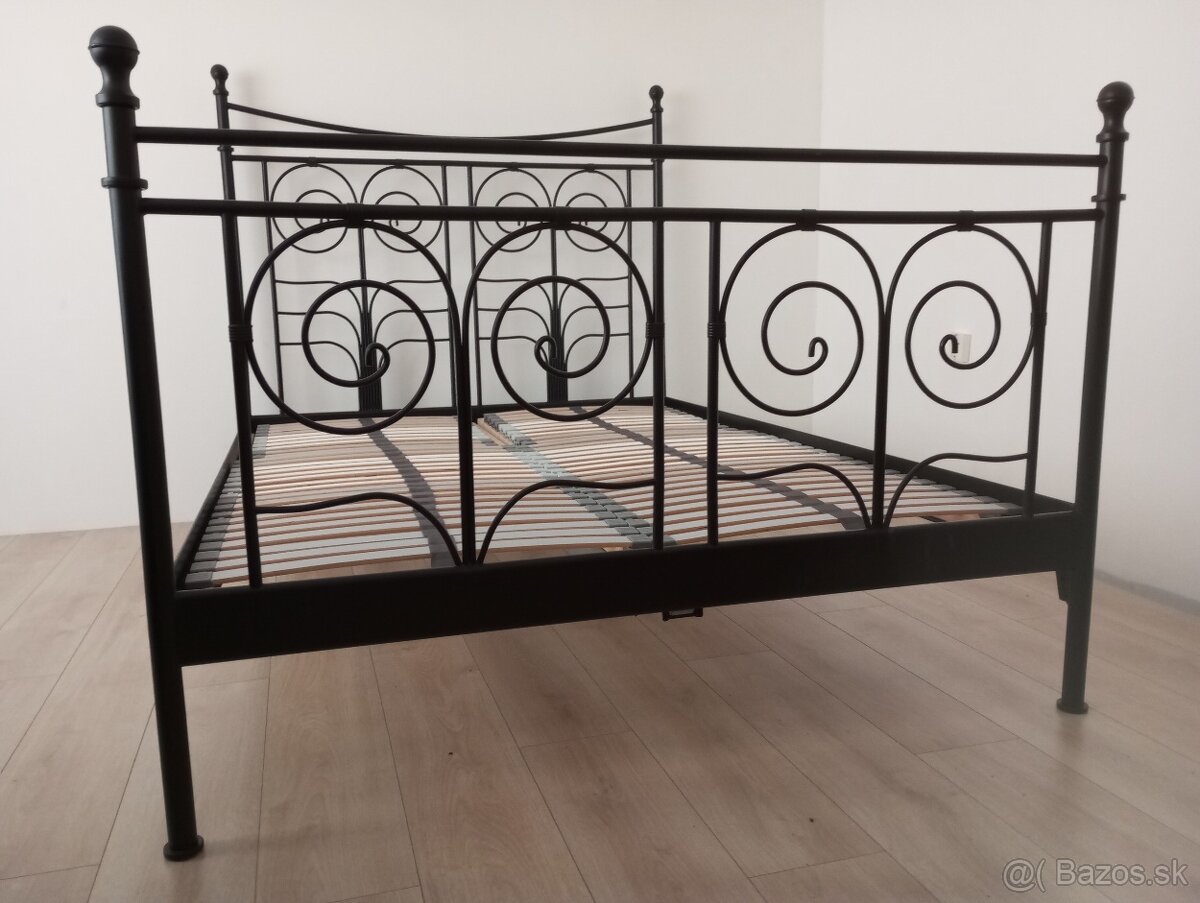 kovová posteľ Ikea Noresund - rám