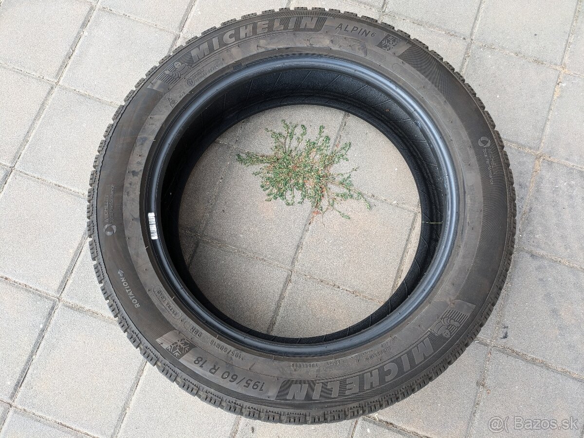 Zimné pneu Michelin Alpin 6 195/60 R18 96H