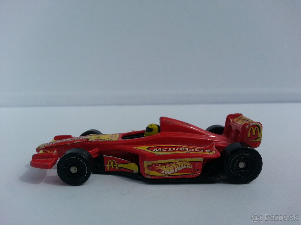 HOT WHEELS - McDonalds FORMULA 1 CAR - POZRI DETAILNÉ FOTO