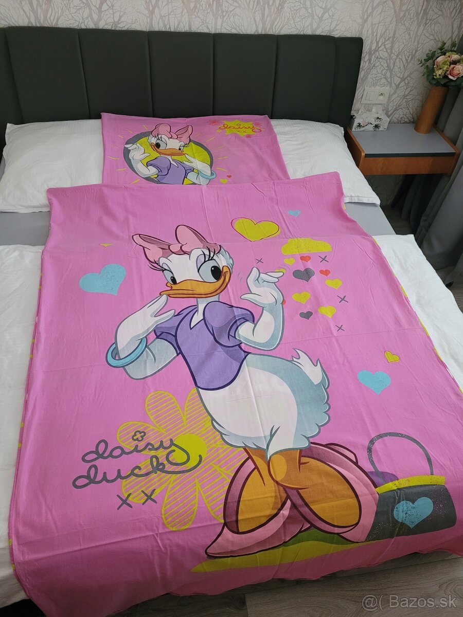 Obliečky Deisy duck kamaratka Minnie mouse