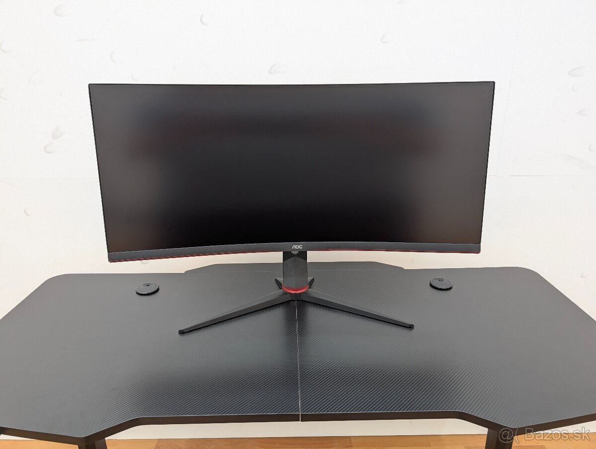 34" AOC CU34G2X/BK herný monitor 144Hz