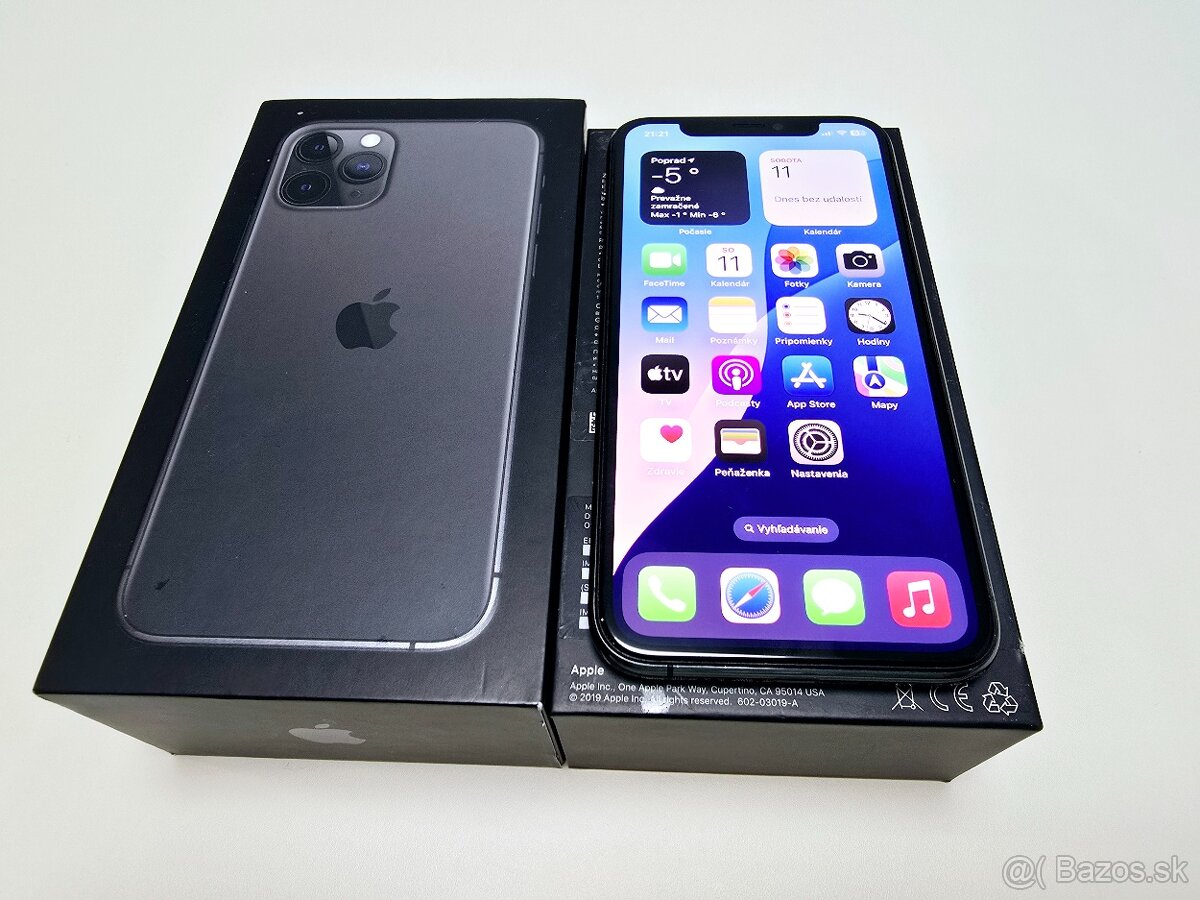 APLLE IPHONE 11 PRO SPACE GRAY 64GB ,Baterka 100%