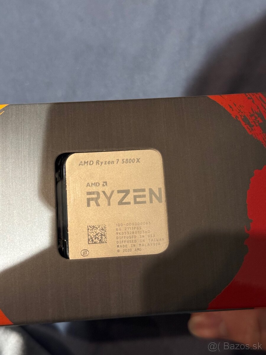 Predám procesor AMD ryzen 7 5800x