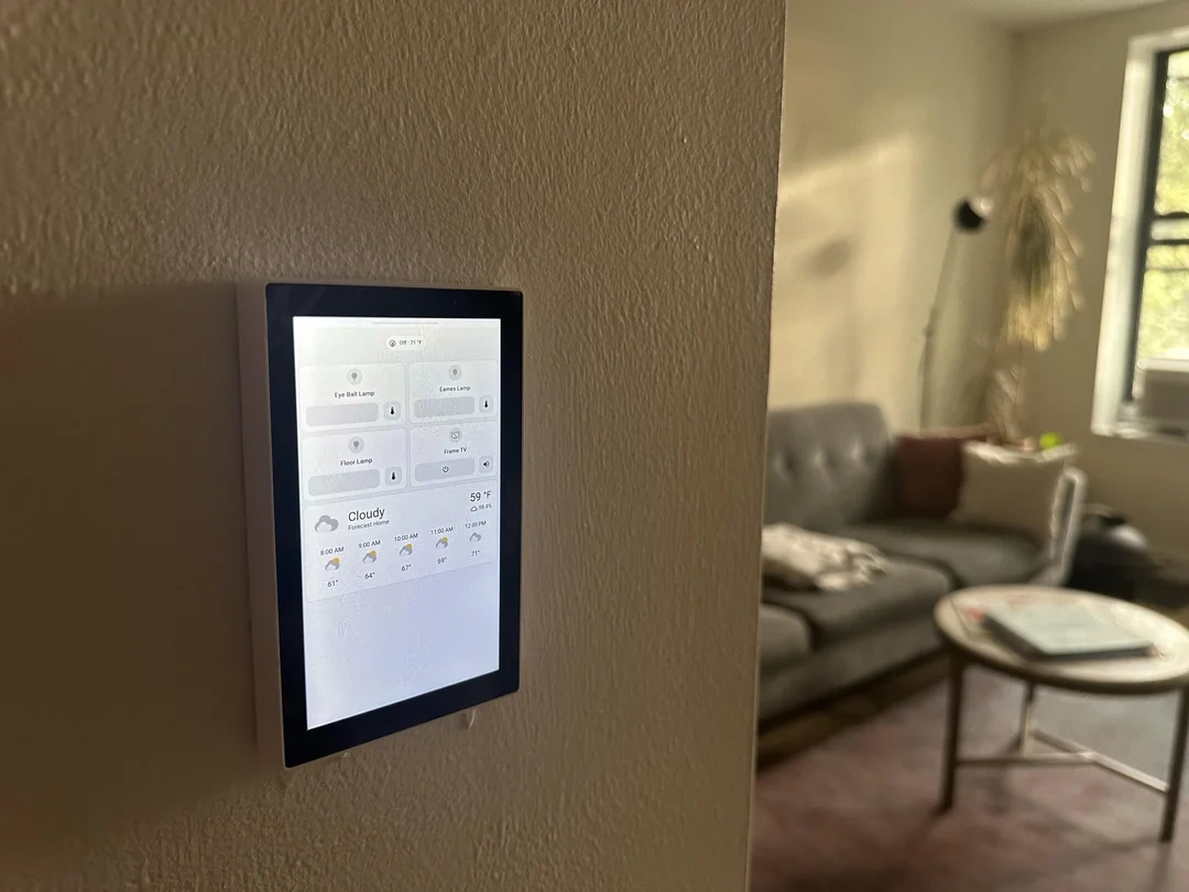 Nástenný smart panel Sonoff NSPanel Pro 120 - šedý, nový