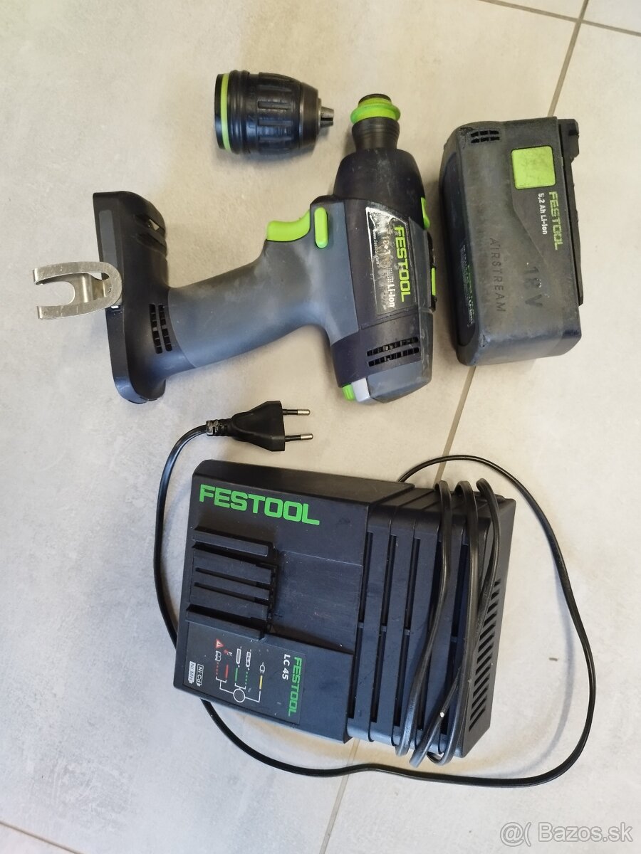 Festool aku vrtaci skrutkovac