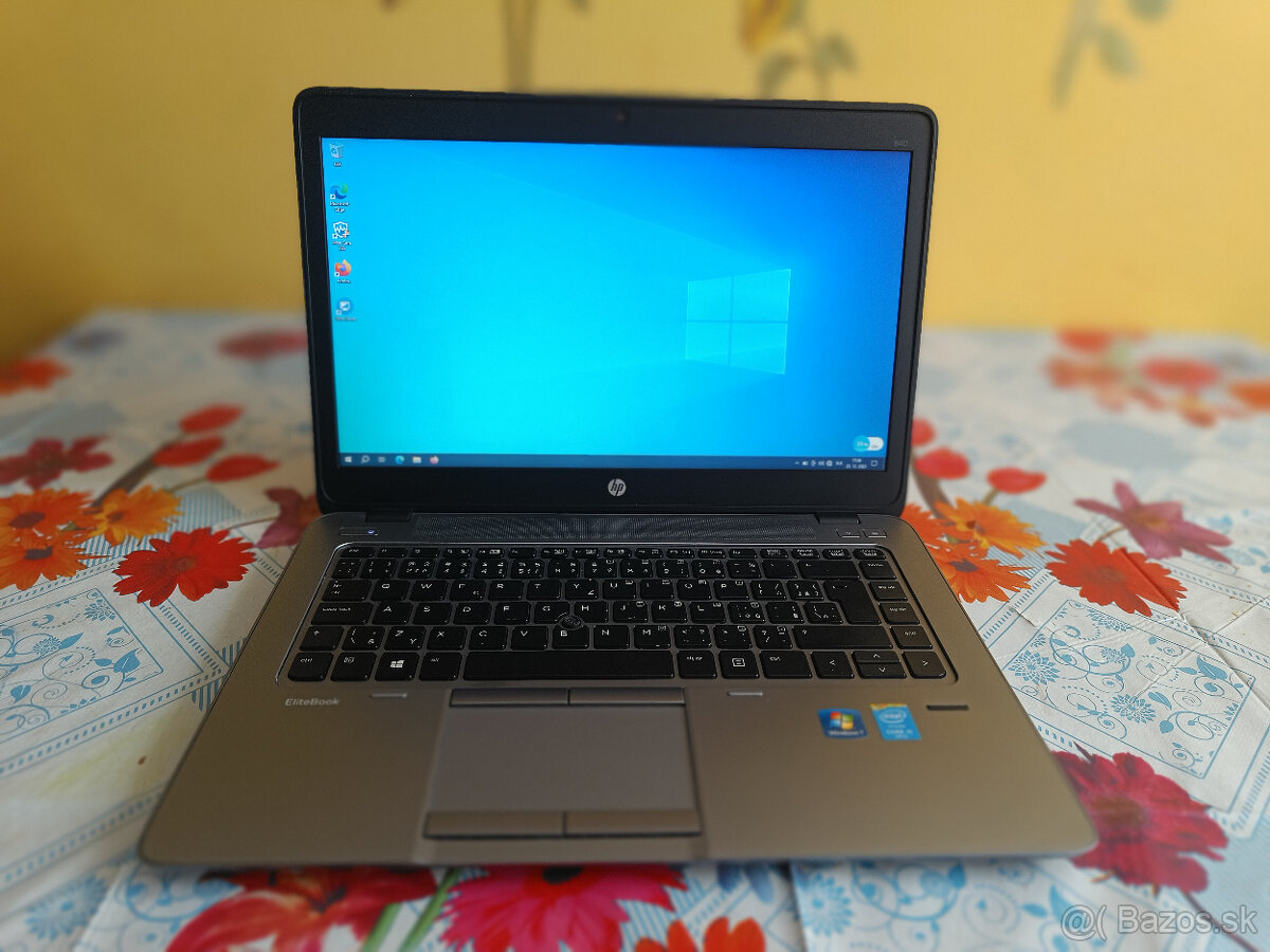 HP 840G2, 14", i5-5300U, 8 GB RAM, 256 GB SSD, W10Profi