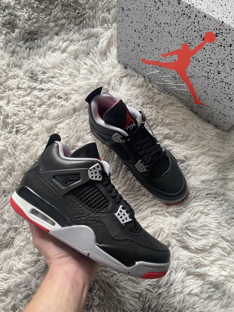 Nike Air Jordan 4 Bred Reimagined