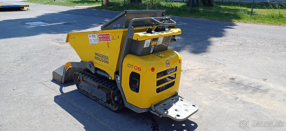 Pásový dumper / sklápač Wacker Neuson DT08