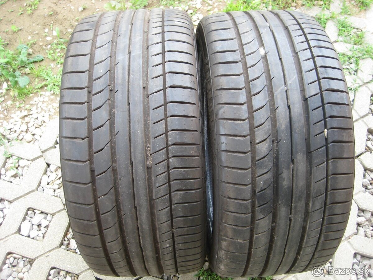 2ks nové 245/35R18 92Y CONTINENTALSport Cont.5 r.18 dez.7mm