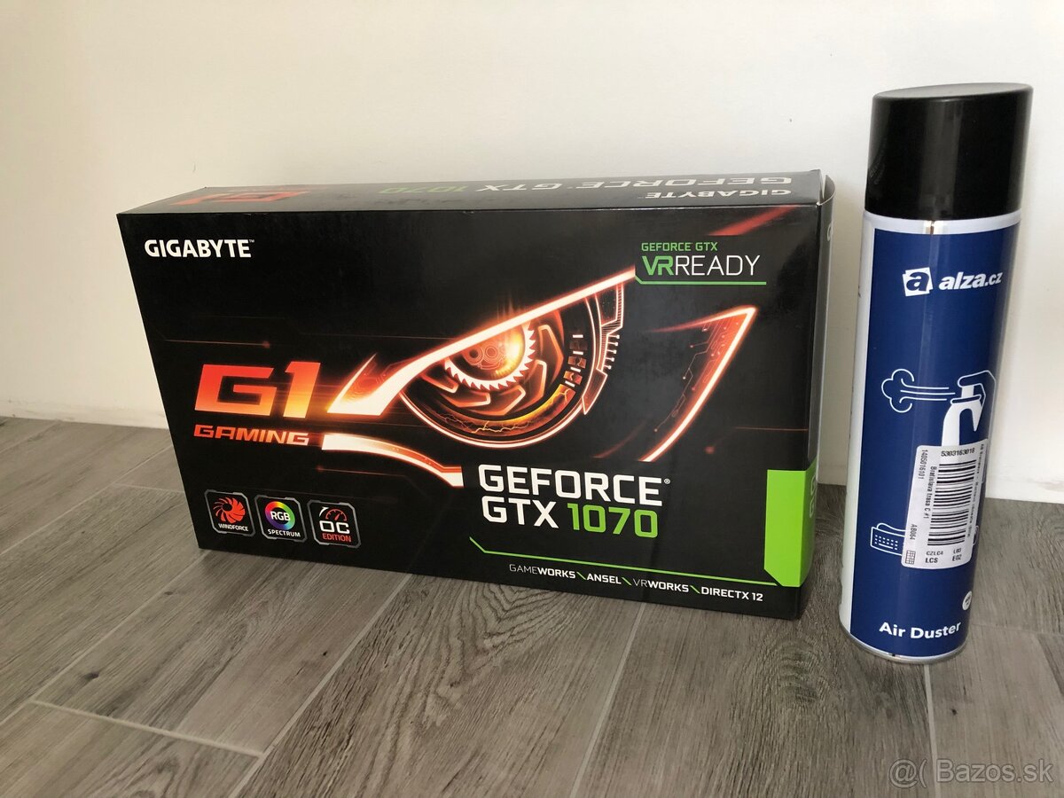 GIGABYTE GeForce® GTX 1070 G1 Gaming 8G