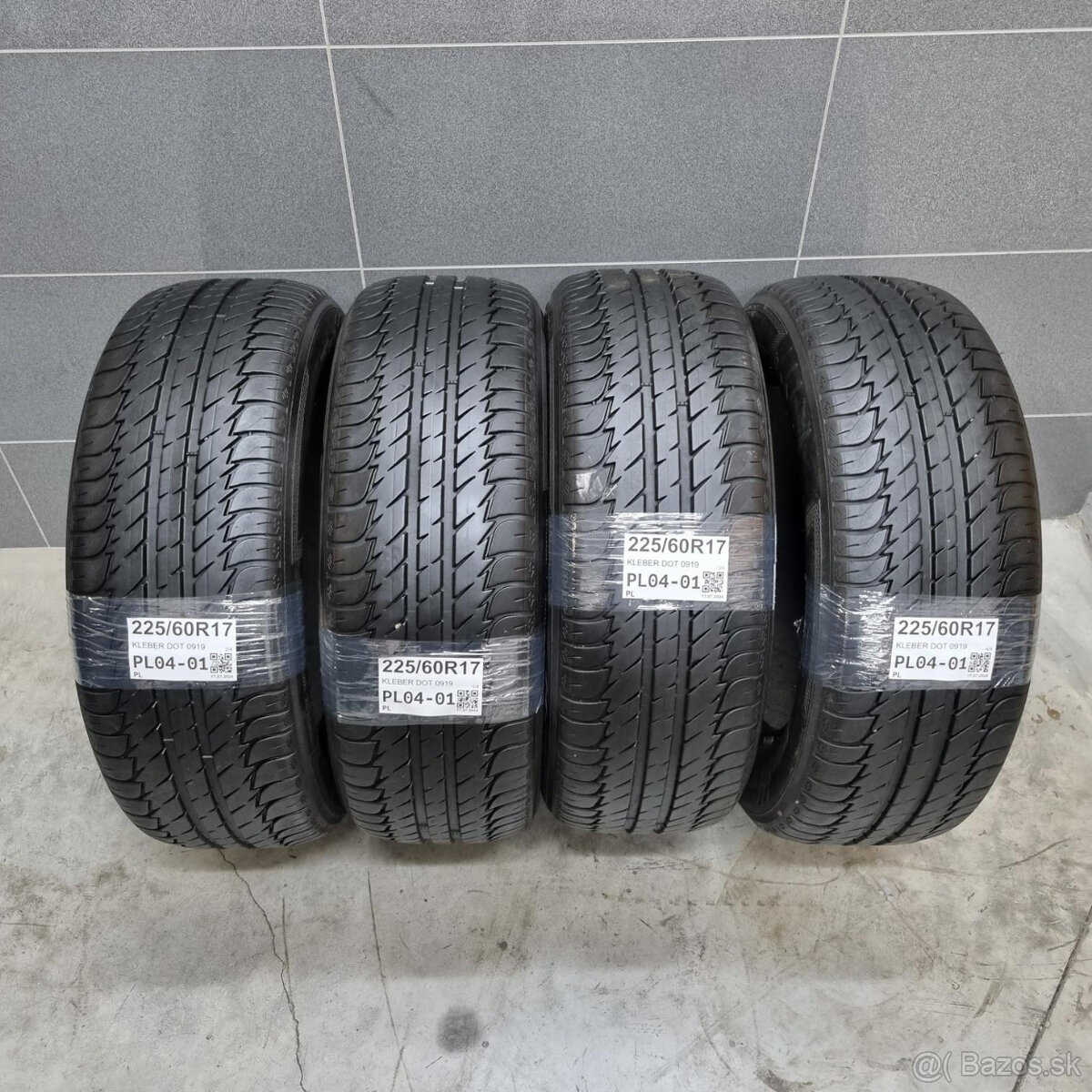 Letné pneumatiky 225/60 R17 KLEBER DOT0919