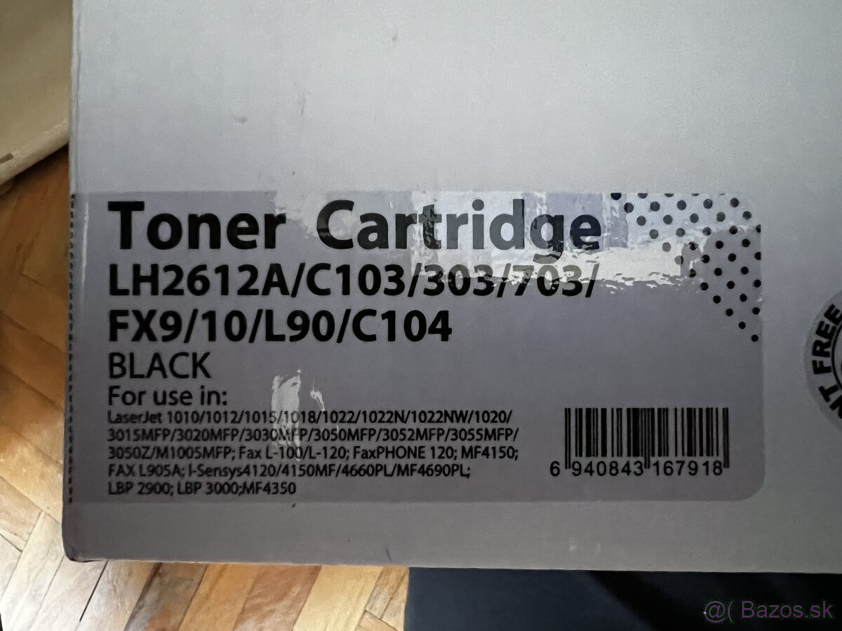 Toner HP Q2612A