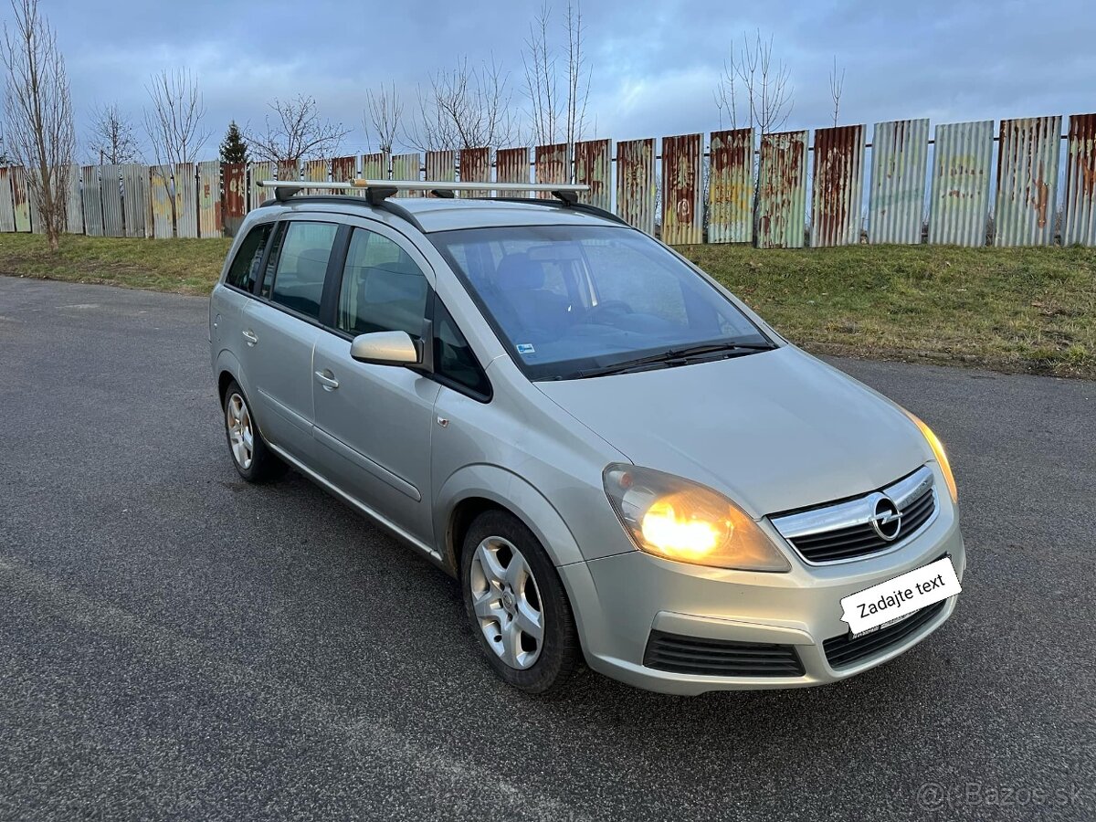 Opel Zafira 1.9CDTI 74kw 7miestne