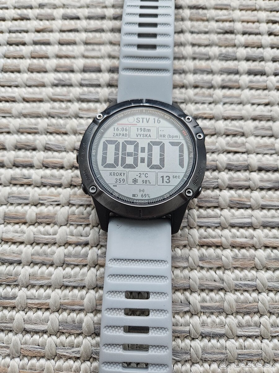 Garmin Fénix 6 Sapphire + remienky