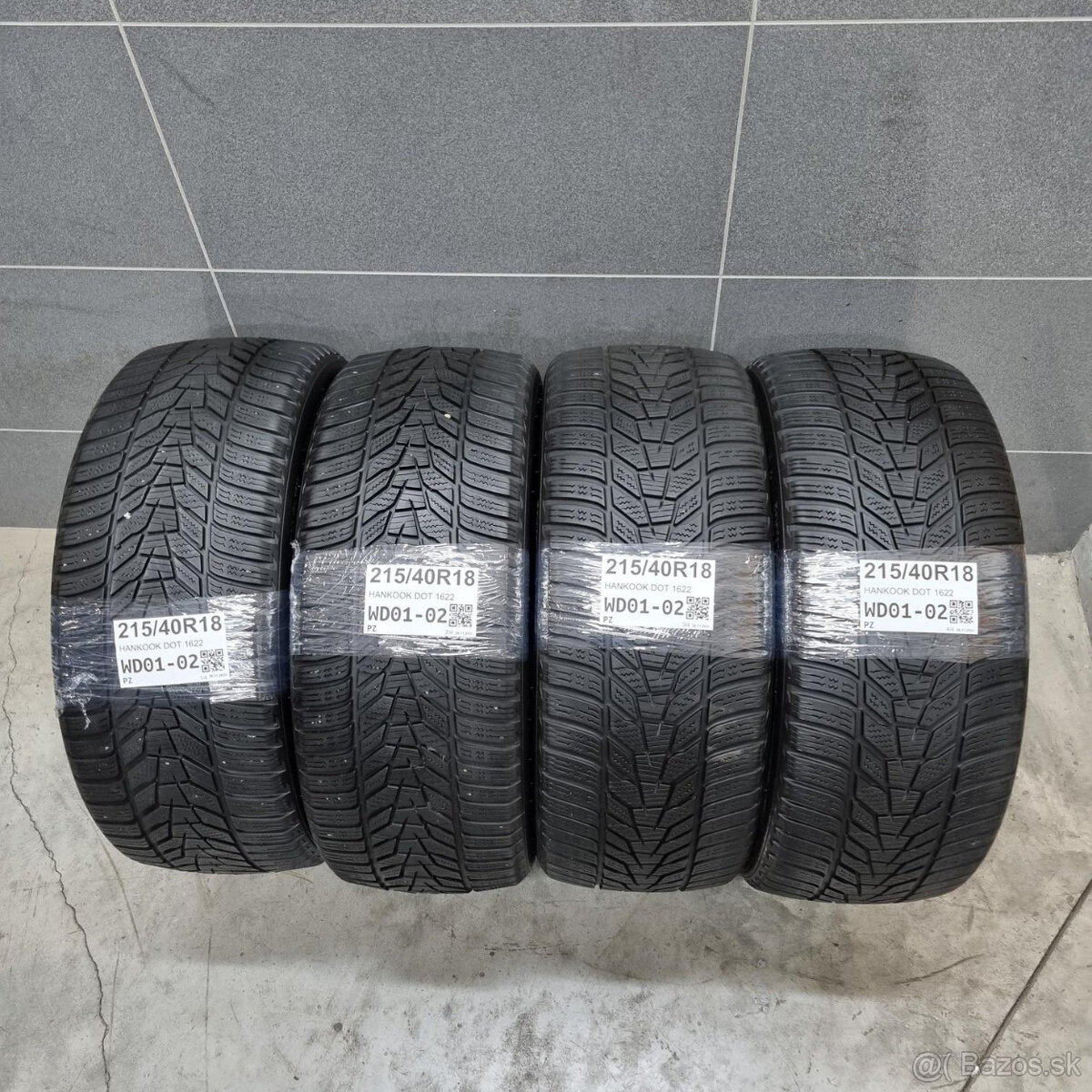 Zimné pneumatiky 215/40 R18 HANKOOK DOT1622