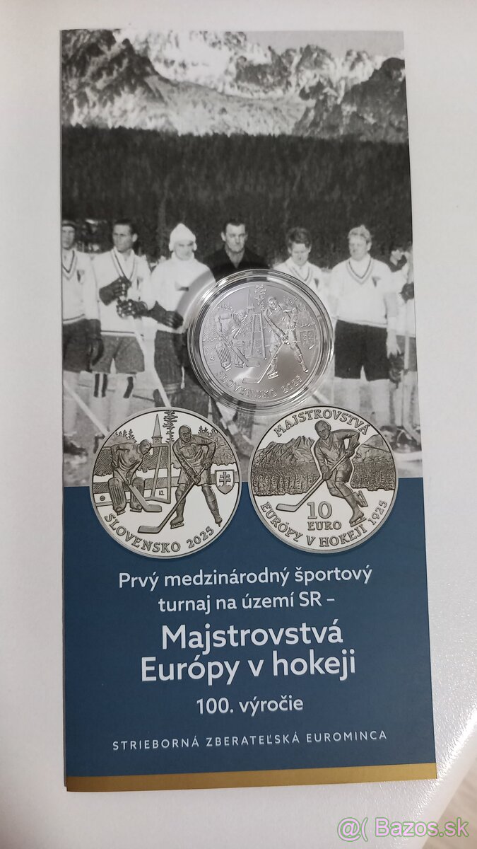 Majstrovstvá Európy v hokeji – 100. výročie