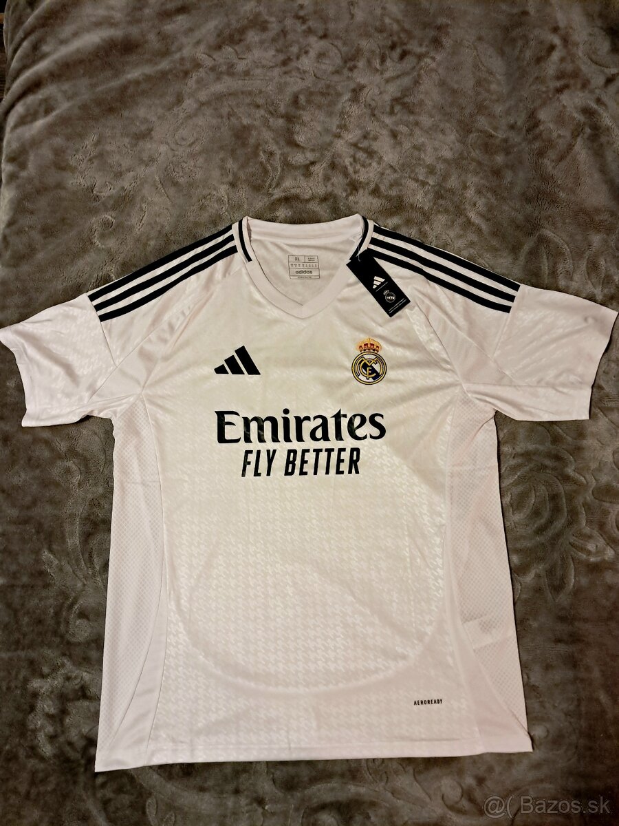 Futbalový dres REAL MADRID 2024/2025 adidas