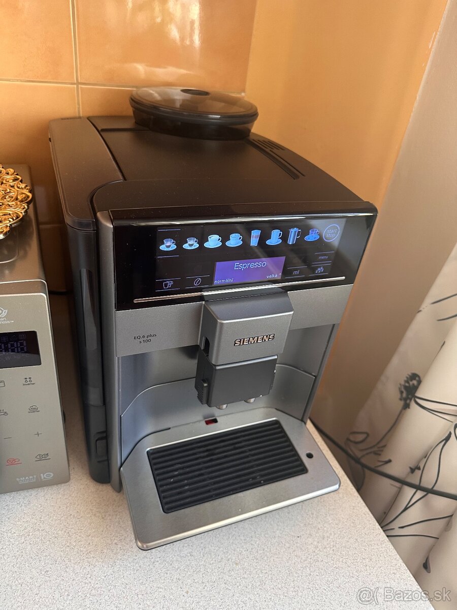 SIEMENS TE651319RW EQ.6 PLUS S100 AUTOMATICKÉ ESPRESSO