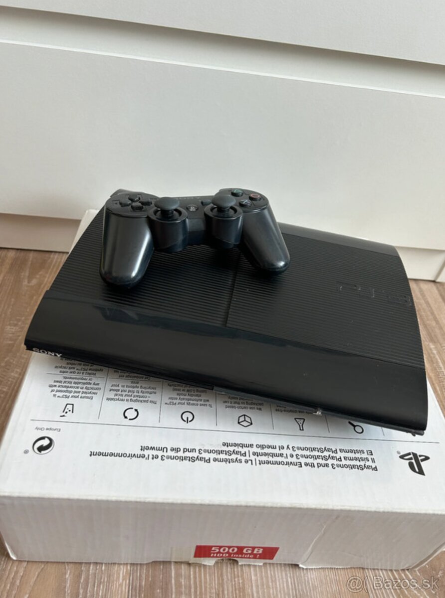 Playstation 3 500 gb + hry