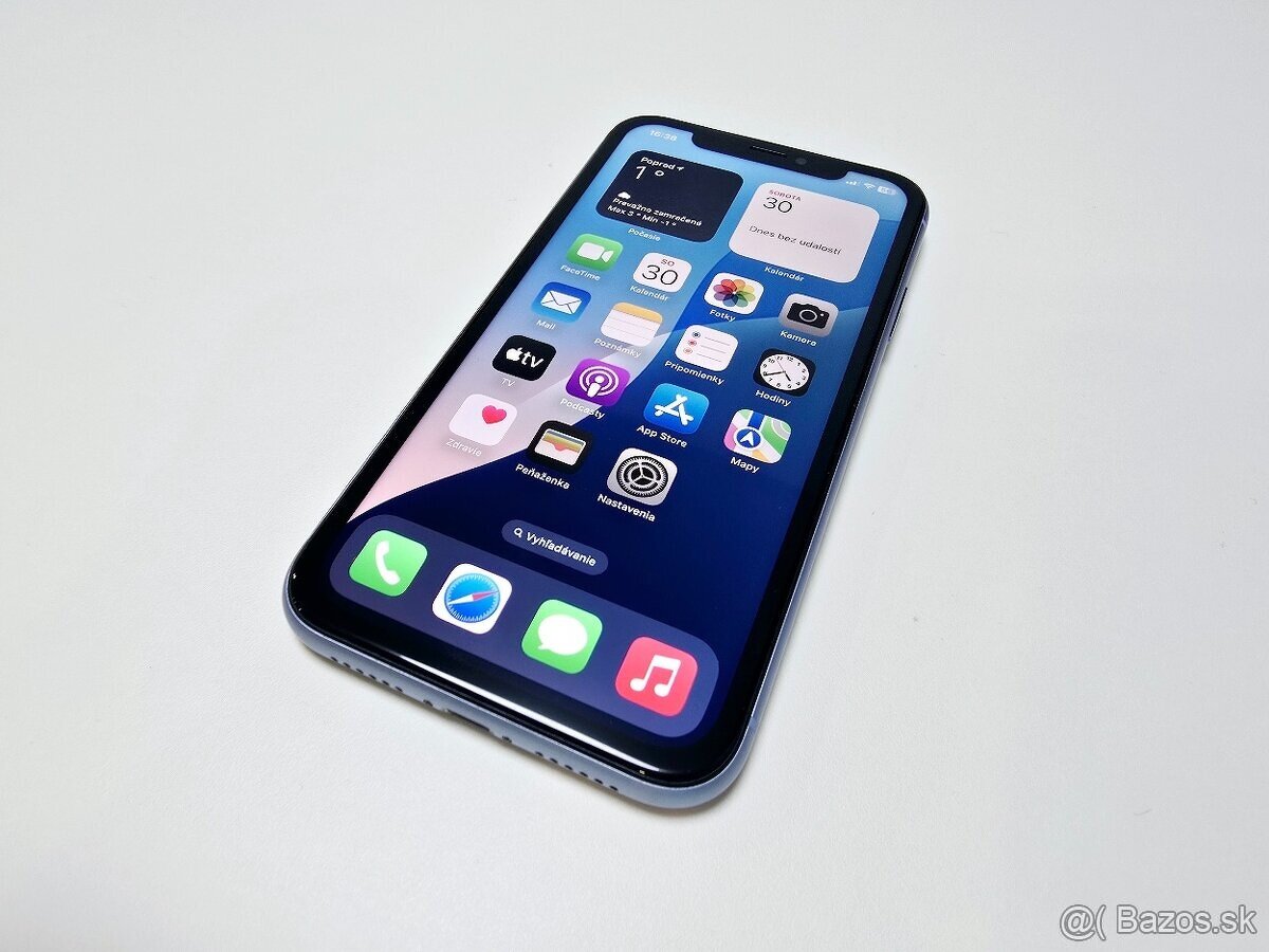 Apple iPhone XR 64GB BLUE ,Baterka 100%