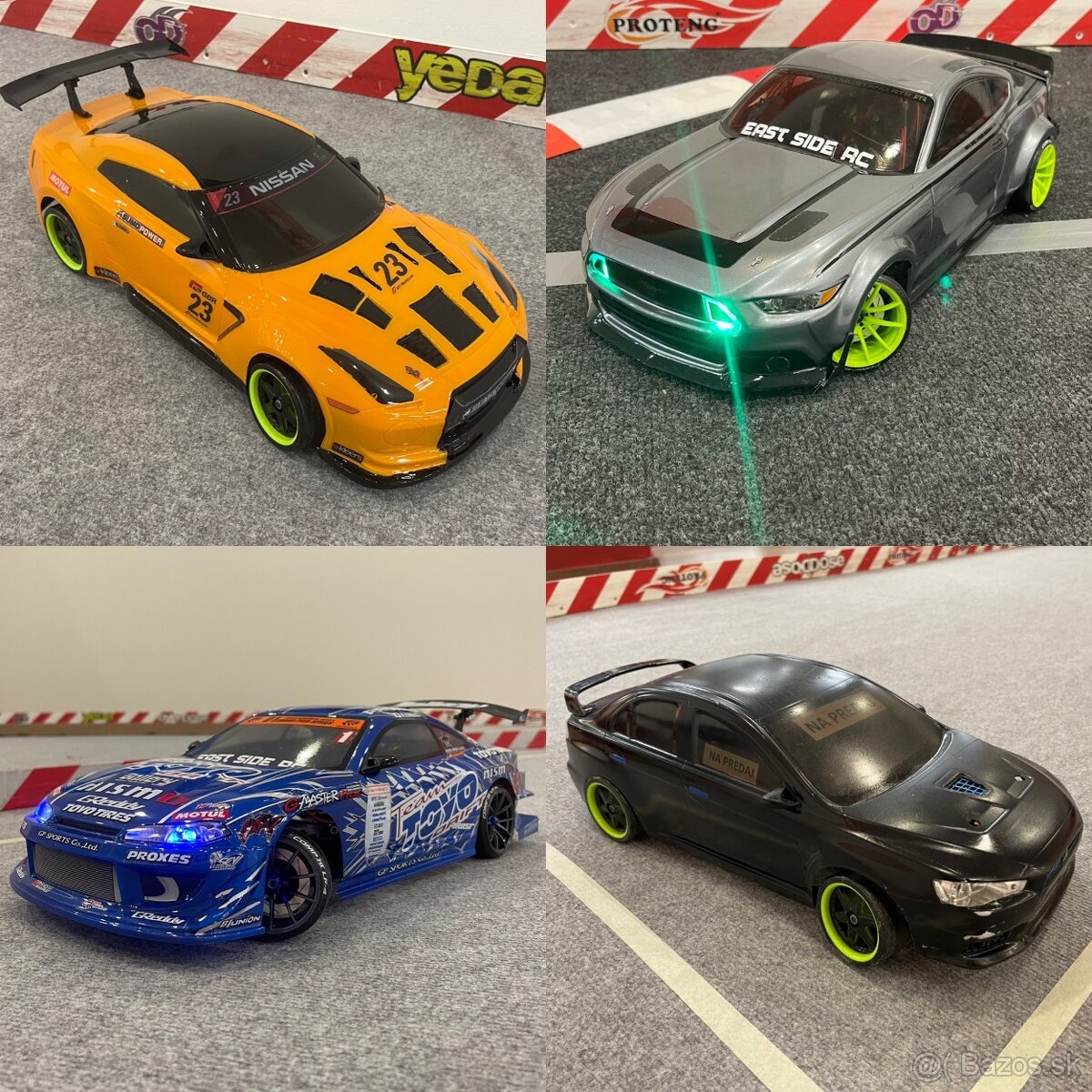 RC drift karosérie 1:10