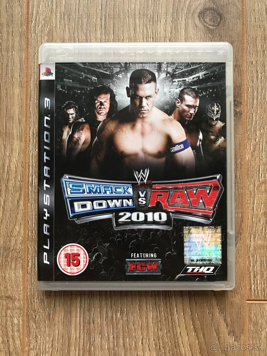 SmackDown vs Raw 2010 na Playstation 3