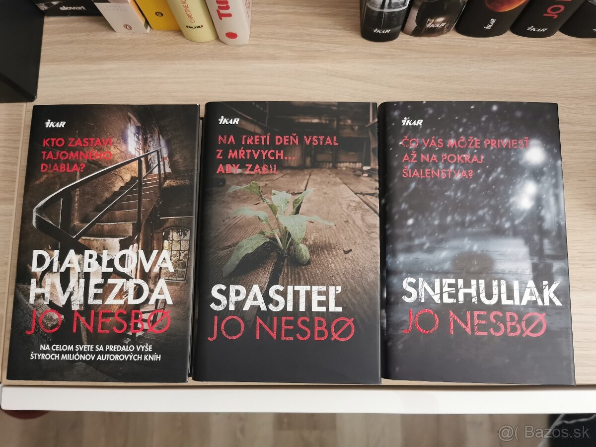 Predám Diablova hviezda, Spasiteľ, Snehuliak (Jo Nesbo)