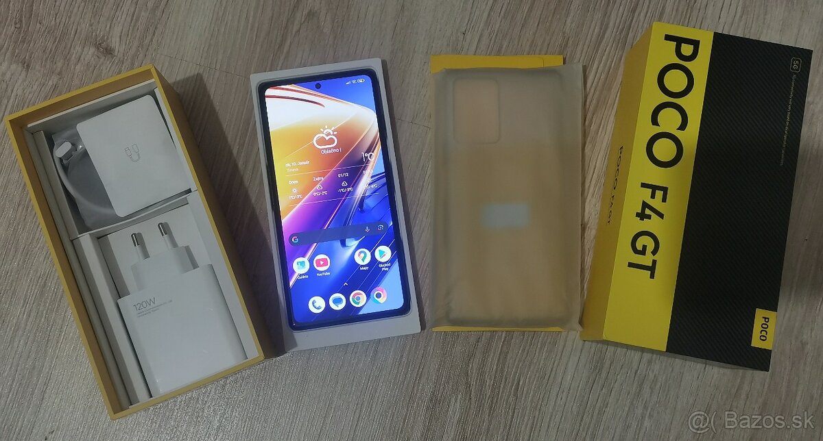 nove xiaomi poco F4 GT 12/256 gb