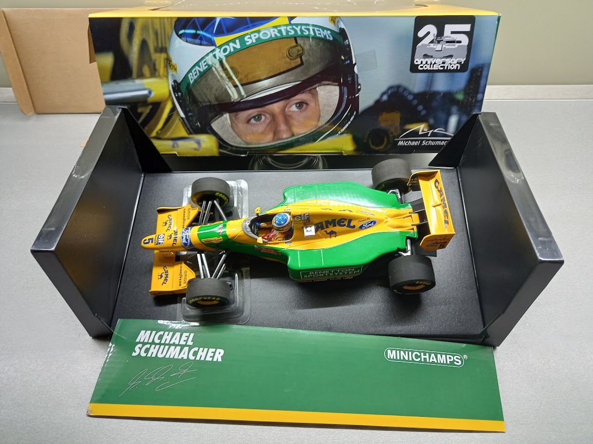 F1 BENETTON FORD B193 SAN MARINO 1993 SCHUMACHER 1:18