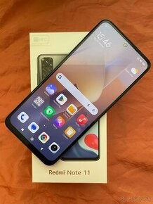 Predám Redmi Note 11 - MODRÁ FARBA - 4GB RAM 64GB ROM