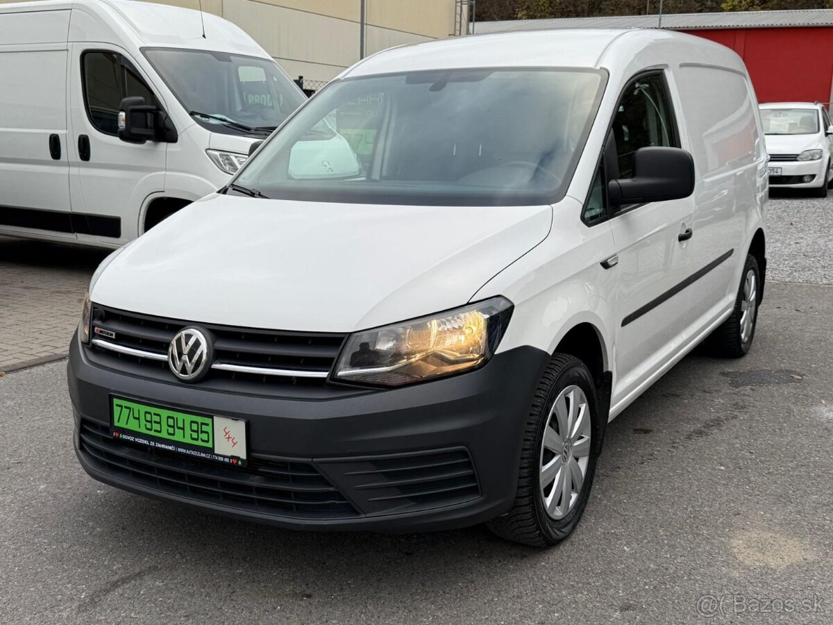 ► VW Caddy MAXI 2,0 TDI 4x4-90 KW, DPH, PARK. SENZORY, USB◄