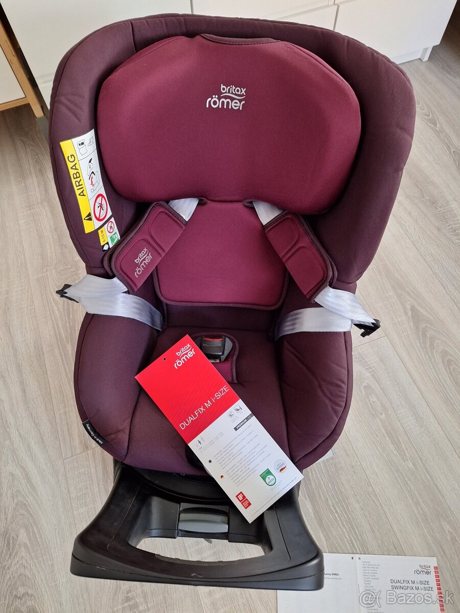 Britax Römer Dualfix M i-Size Burgundy Red