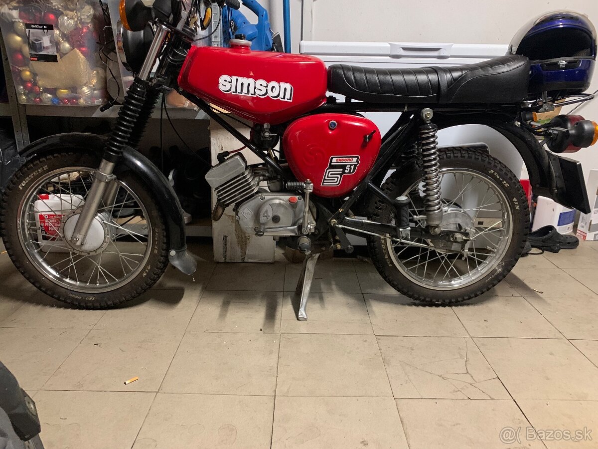 Predám simson 50 motor 70cm novy