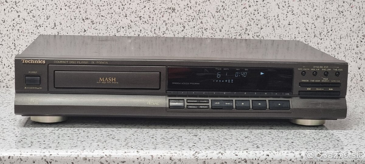 COMPACT DISC PLAYER / TECHNICS SL-PG340A / MASH / JAPAN