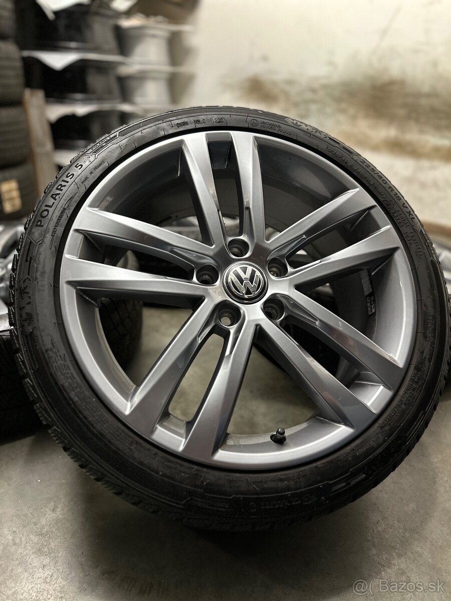 Sada kolies VW Golf / Octavia 5x112 R18 , 225/40/18