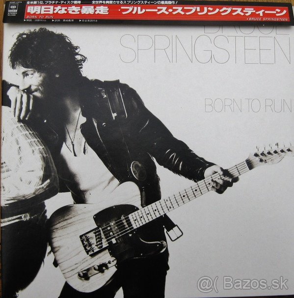 LP Bruce Springsteen ‎– Born To Run - Japan 1978