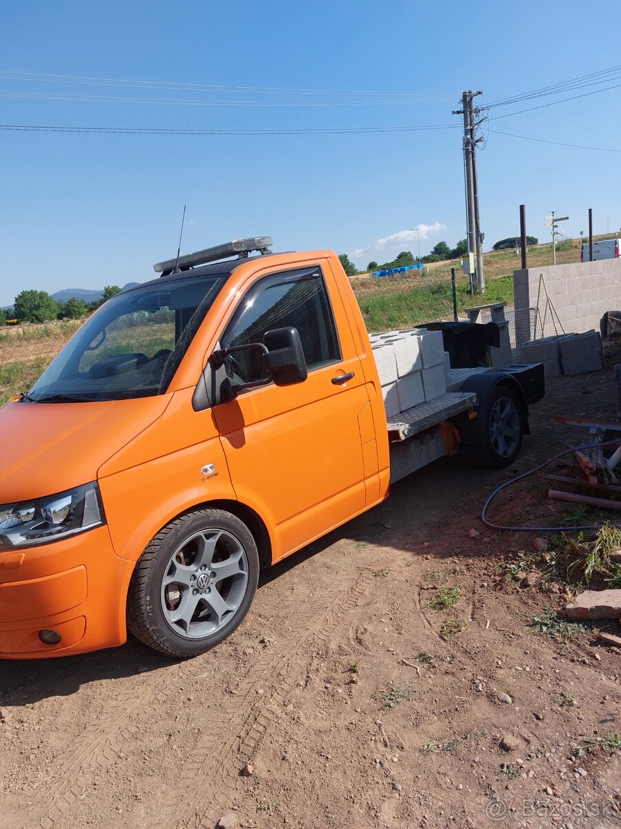 VW T5.1 2.0tdi 4x4 Korba/plošina/tahač/odtahovka