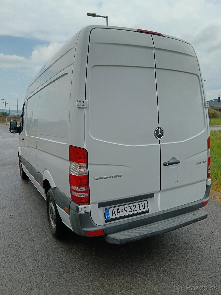 Predám dodávku mercedes benz sprinter 09/2016