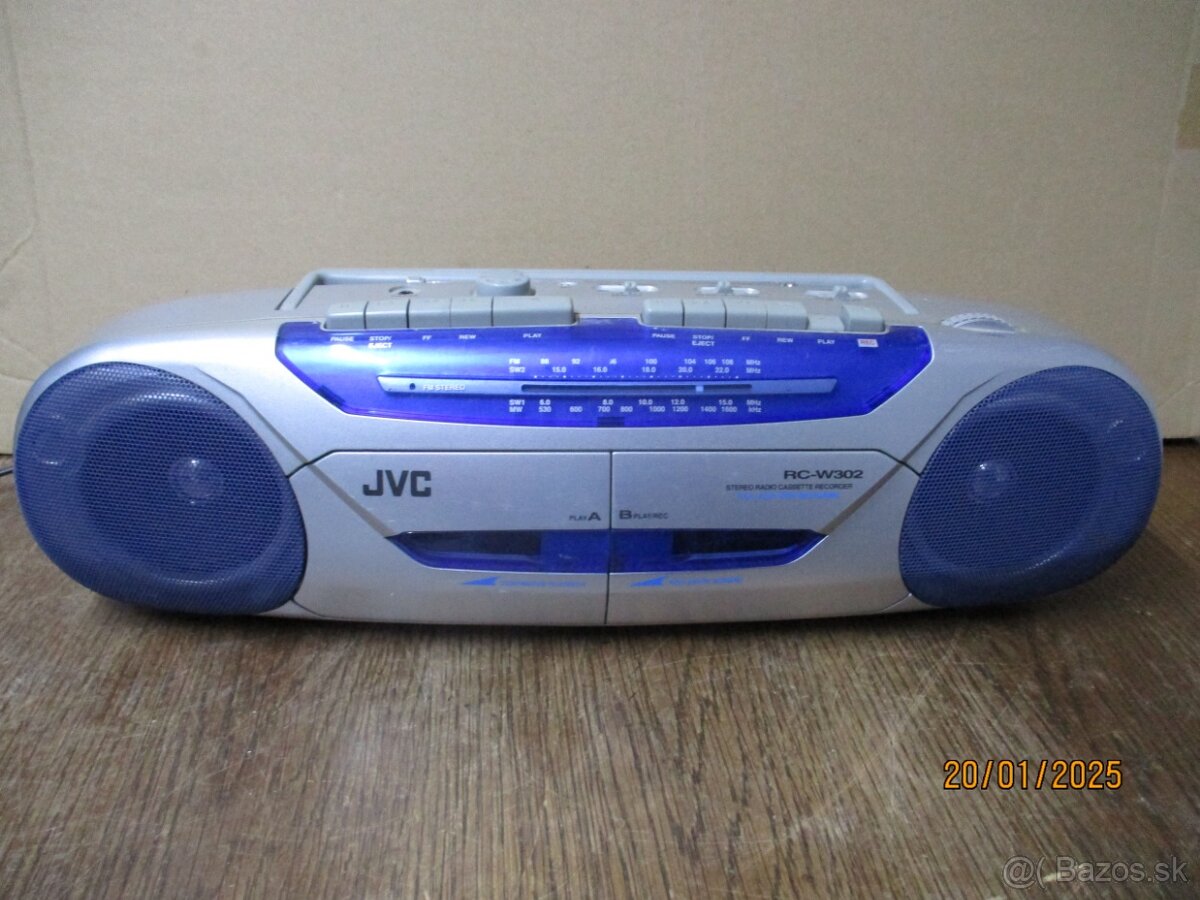 JVC RC-W302 dvojkazetak