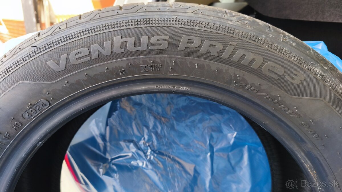 Hankook Ventus Prime 3 215/55 R17 letné