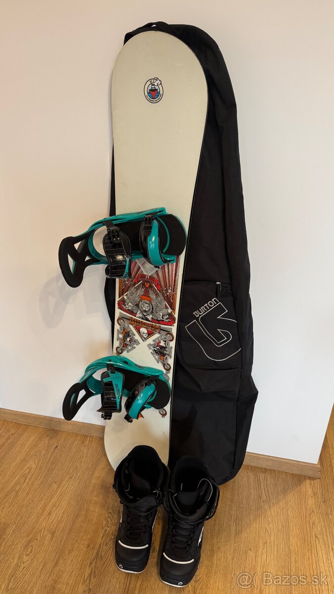 Pánska snowboard sada Burton 157cm EU 45